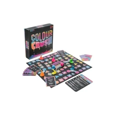Image of Color Crush, The Exciting Board Game of Artsy Challenges Charades Meets Drawing Acting and Guessing, Great for Family Night Paladone