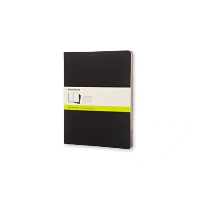 Image of Moleskine QP333 2X Large Cahier Plain Journal Black