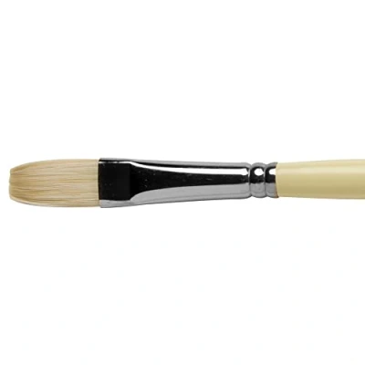 Image of Pro Arte : Series B Hog Bristle Oil / Acrylic Brush Size 7 Long Flat