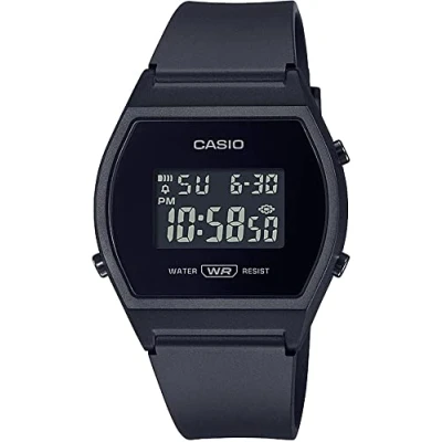 Image of Casio Vintage Series Digital Black Dial Unisex Adult Watch LW 204 1BDF, Digital,