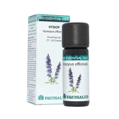 Image of Hyssop Essential Oil, Certified Organic, 100% Pure, Chemotyped, 10ml