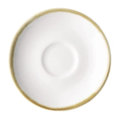 Image of Olympia Kiln Espresso Cup Saucer Chalk 115mm (Pack of 6)