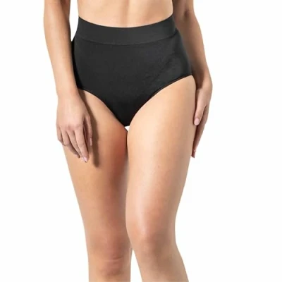 Image of Risalti Underwear Women shapewear Women&#039;s knickers, Womens Clothes, Comfortable Briefs Body Shaper for Women, Seamless knickers Made In Italy Black