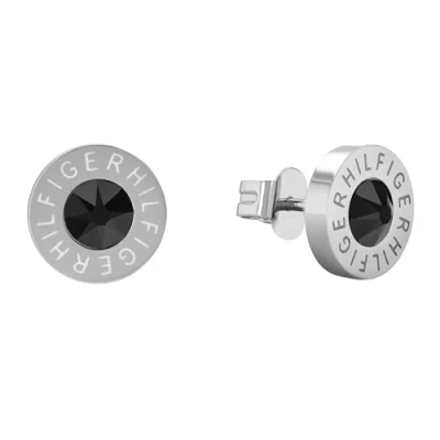 Image of Tommy Hilfiger Ladies Earrings silvercoloured, Women&#039;s, Size: One Size, Silver coloured