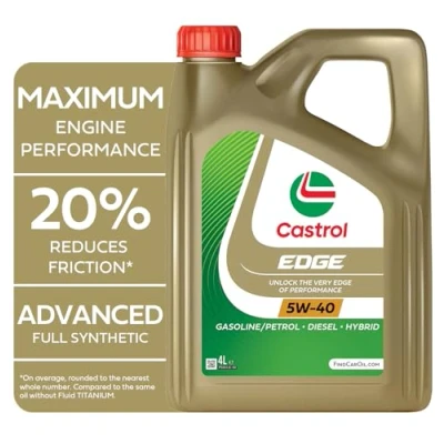 Image of Castrol EDGE 5W 40 Engine Oil 4L