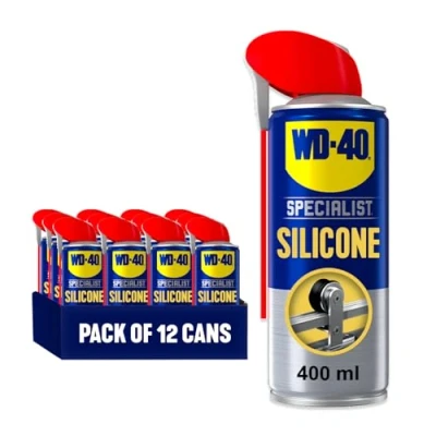 Image of WD 40 Specialist High Performance Silicone Lubricant Smart Straw (12x 400ml)