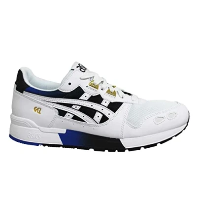 Image of Asics Asicstiger Gel Lyte Mens White Running Trainers Multicolour Size UK 6.5