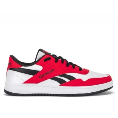 Image of Reebok Unisex BB 1000 Sneaker, White/VECTORRED/Black, 9 UK