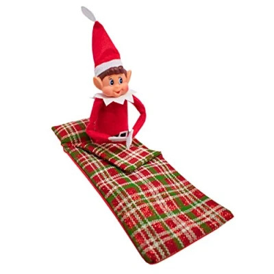 Image of I CHOOSE LIMITED Sleeping Bag for Christmas Elf/Suitable 12&quot; Elf/Elves Behaving Badly