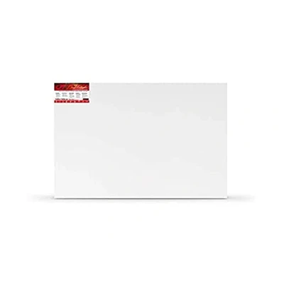 Image of Daler Rowney Artists&#039; Stretched Canvas, Medium Grain, 350 gsm, 28mm Deep, 39 x 39in 100 cm, White
