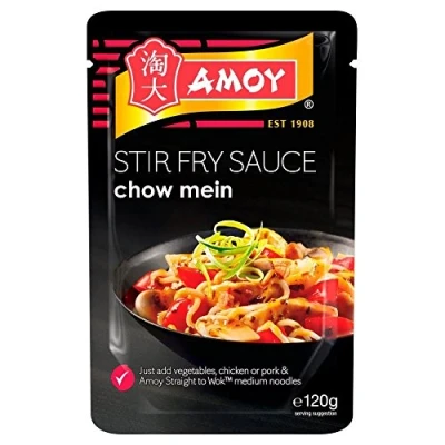 Image of Amoy Straight to Wok Chow Mein Stir Fry Sauce (120g) Pack of 6