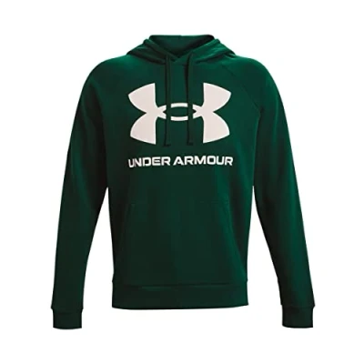 Image of Under Armour Men&#039;s Fleece Tops Ua Rival Big Logo Hoodie, Int, 1357093 330, MD