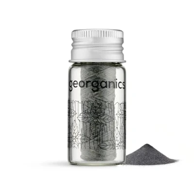 Image of Georganics Natural Dental Floss Refill Biodegradable with Wax and Flavouring Vegan, SLS, Cruelty Gluten Free Charcoal 50m