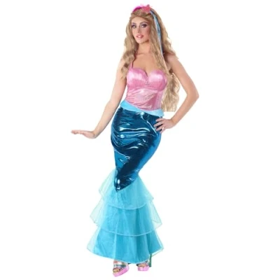 Image of Fun Shack Mermaid Costume Adult, Adult Costume, Women, Halloween Medium