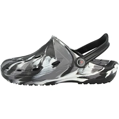 Image of Chung Shi Unisex Dux Clog, Clogs, Black/Grey/White, 43 EU