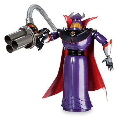 Image of Disney Store Official Zurg Interactive Talking Toy Story Action Figure, Features 14+ English Phrases, Interacts with Other Figures and Toys, Mouth &amp; Eyes Light Up When Speaking, Suitable for Ages 3+