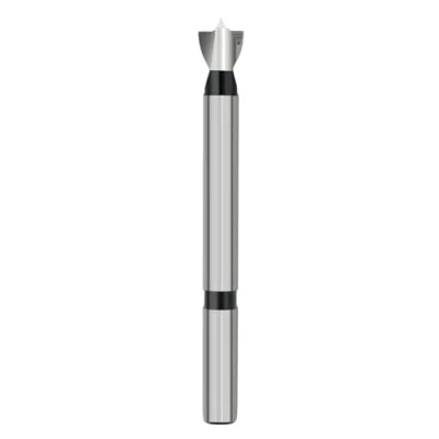Image of HSAWBIT 10mm Forstner Drill Bit for Woodworking, Wood Bits Holes, Hinge Cutter (Ø10mm, length 90mm, Round Shank)