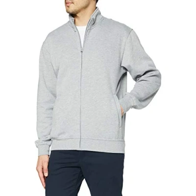 Image of Clique Men&#039;s Basic Cardigan, Grey (Grey Melange), Medium (Size: M)