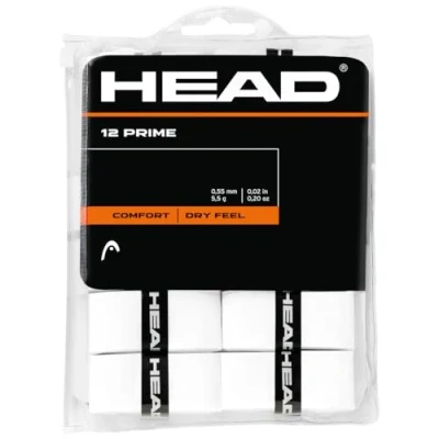 Image of HEAD Unisex_Adult 12 Prime Grip Tape, White, standard size