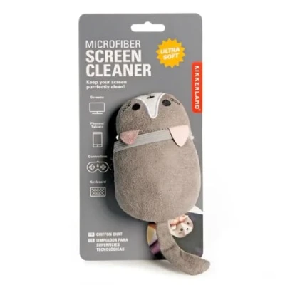 Image of KIKKERLAND US236 Cat Microfiber Screen Cleaner