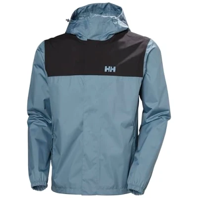 Image of Helly Hansen Mens Vancouver Rain Jacket, Navy, XL