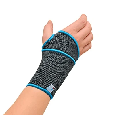 Image of Express Orthopaedic Medically Approved Elastic Wrist Support Compression Wrap Unisex &amp; Bilateral Design