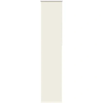 Image of vidaXL Roller Blind Blackout Off White 40x210 cm Fabric Width 35.7 Polyester