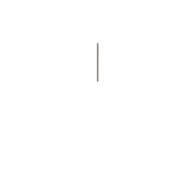 Image of Kundalini Bird ceiling light extension rod, length 50.5 cm, white