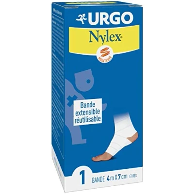 Image of Urgo Nylex Extensible Reusable Bandage 4m x 7cm
