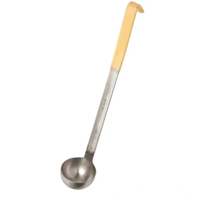 Image of Vogue Colour Coded Ladle 89ml Stainless Steel Kitchen Cooking Serving Utensil