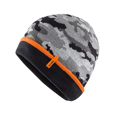 Image of Scruffs Trade Camo Beanie Grey