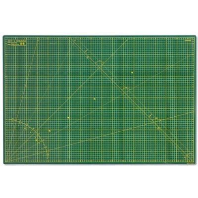 Image of Elan Cutting Mat A1 Green, 5 Ply Craft Mat, Self Healing Board Craft, Art 90 x 60, Dressmaking Accessories for Sewing, Quilting, and Crafting