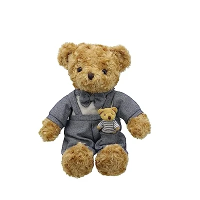 Image of Wilberry Dressed Animals Daddy Bear Soft Toy WB005413