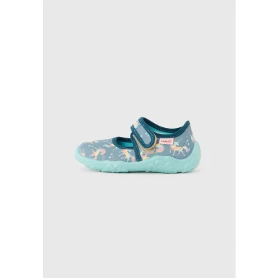 Image of Superfit Bonny Ankle strap ballet pumps for kids, Size: 5, Blau shoes