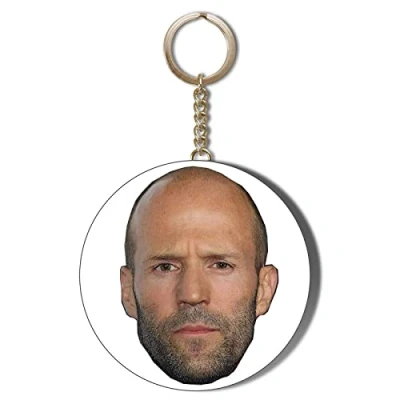 Image of Gift Insanity JASON STATHAM FACE 58mm KEYRING BOTTLE OPENER