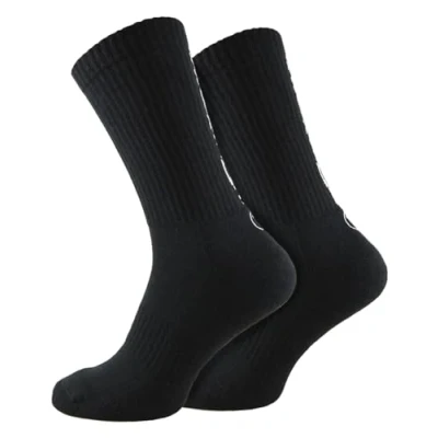Image of Toe Rags 2 Pairs Mens Fashion Crew Socks Ribbed with Cushioned Heel and