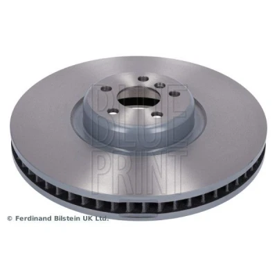 Image of 34116887397 Brake disc BLUE PRINT ADBP430145 Front Axle Left 395mm 36mm 5 Hole 112mm internally vented Coated High carbon BMW: 7, X5, X4