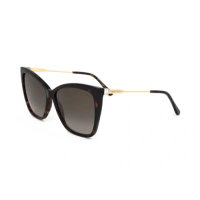 Image of Jimmy Choo SEBA/S 086 HAVANA 58/15/145 WOMAN Sunglasses
