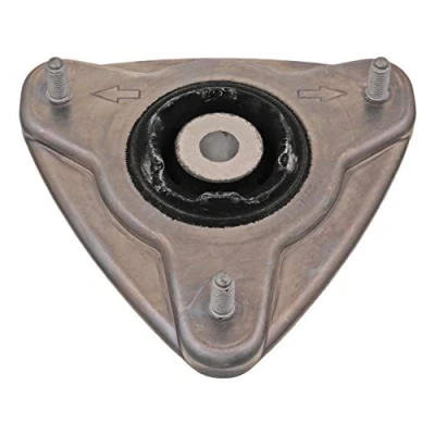 Image of 99634301804, 99734301800, 99734301801 Top strut mount FEBI BILSTEIN 48727 Front Axle without ball bearing Elastomer PORSCHE: Boxster, 911 Coupe