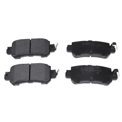 Image of DAY32648Z, DAY32648ZA, K0Y12648Z, K0Y12648ZA, K0Y12648ZC Brake pad set BLUE PRINT ADM542105 Rear Axle with acoustic wear warning MAZDA: CX 5 I, 3