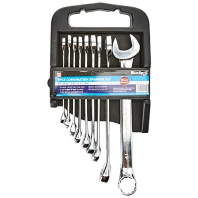 Image of Blue Spot 04119 Metric Combination Spanner Set (9 Pieces)