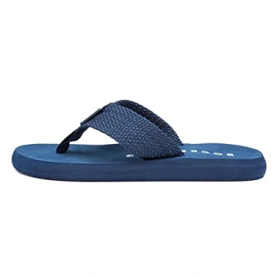 Image of Rocket Dog Adios Womens Navy Webbing Flip Flop Size 7 UK Blue