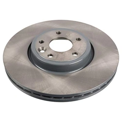 Image of T4N1799 Brake disc FEBI BILSTEIN 108657 Front Axle 316mm 28mm 5 Hole 108mm internally vented Coated JAGUAR: