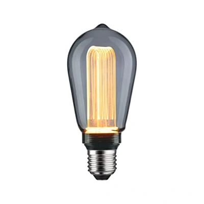 Image of Paulmann 28880 LED Light Bulb Inner Glow Edition Piston 80 lm Smoked Glass 3.5 Watt 1800 K E27