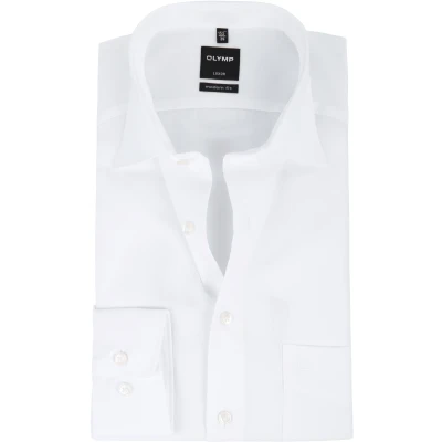 Image of Olymp Luxor Double Cuff Shirt White size 45