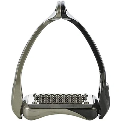 Image of Acavallo Opera Stirrups Black/Titanium, 8419