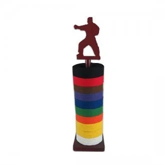 Image of Playwell Martial Arts Karate Round belt Display Stand New !