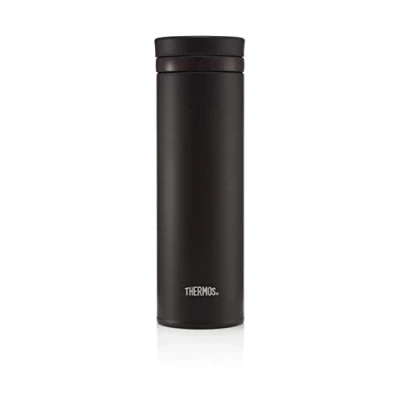 Image of Thermos Stainless Steel Super Light Travel Tumbler, Matt Black, 470 ml