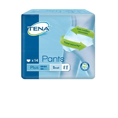 Image of Tena D418044M Plus Pant, Size S, Pack of 14