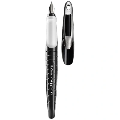 Image of Herlitz My.Pen L Nib Fountain Pen Black/White